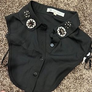 Faux collar size m/l